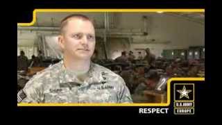 USAREUR Army Values SFC Shipp  Respect [upl. by Myke]