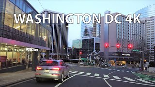 Washington DC 4K  Sunset Drive [upl. by Jess]