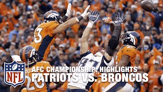 Patriots vs Broncos  AFC Championship Highlights  NFL [upl. by Blaine792]