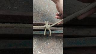 Knots for tying a few sticks knot outdoors shorts [upl. by Dalohcin]