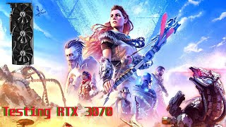 Horizon Zero Dawn Remastered Testing in RTX 3070 1440p [upl. by Drahsar593]