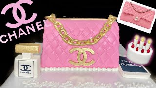 HOW TO MAKE A PURSE CAKE SO EASY [upl. by Eserahs]