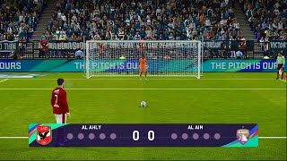 Al Ahly vs AlAin 29102024 Penalty Shootout FIFA Intercontinental Cup 2024 PES 2021 [upl. by Dnomsad]