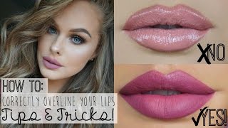 How To Overline your lips Tips amp Tricks [upl. by Steere]