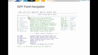 IBM Academic Initiative TSO ISPF SDSF the ISPF editor  Unit 04 [upl. by Idnam]