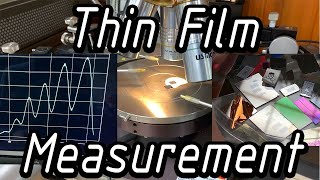 Simple Thin Film Thickness Measurement with Spectrometer [upl. by Baylor8]