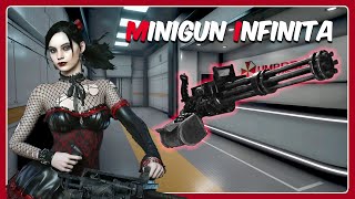 MINIGUN INFINITA  RESIDENT EVIL 2  HARDCORE  Gameplay completo [upl. by Elenaj]