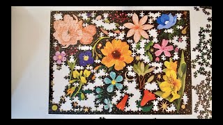 quotIntergalactic Floraquot Jigsaw Puzzle Time Lapse  Soothing amp Oddly Satisfying [upl. by Xilef689]