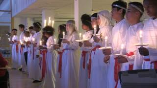 Sankta Lucia Sprint Språkintroduktionsprogrammet St Eriks Gymnasium [upl. by Bevin]