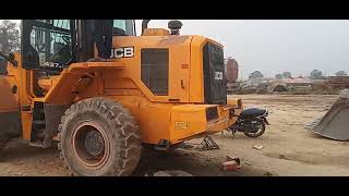 jcb loader 437 indianidol automobile [upl. by Dnomhcir]