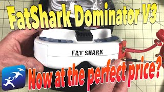 FatShark Dominator V3 Review Now the best deal in goggles [upl. by Rabassa]