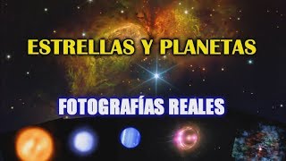 Qué son las estrellas que vemos en el cielo Imágenes reales [upl. by Rehttam675]