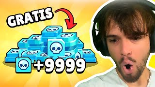 BUG per AVERE CREDITI INFINITI REAGISCO ai TIKTOK di Brawl Stars [upl. by Gnen]