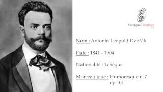 ♬ HUMORESQUE N°7 OP 101 ♬  ANTONIN LEOPOLD DVORAK  MUSIQUE CLASSIQUE TV ♬ [upl. by Nairahcaz]