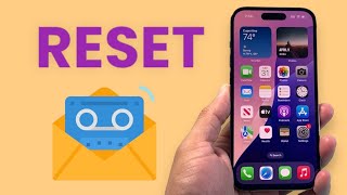 How To Reset Voicemail on iPhone [upl. by Layap]