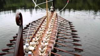 R C Viking Long Boat Model [upl. by Ramses]