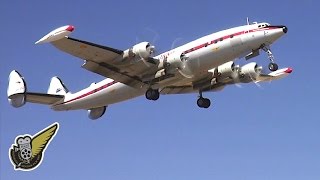 Lockheed Super Constellation at Temora [upl. by Aihsel532]