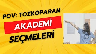 Pov Tozkoparan Akademi Seçmeleri  Tozkoparan İskender Gölge [upl. by Soisanahta]