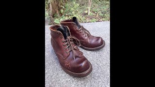 Review 5  Viberg Service boots  Last 310 màu số 8 [upl. by Idnac]