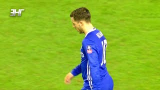 Eden Hazard vs Wolverhampton Away FA Cup 1617 [upl. by Acirehs54]