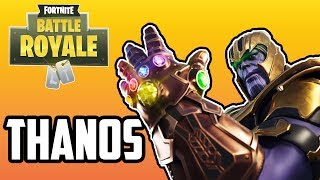 Fornite Battle Royale  Fighting Thanos Infinity Gauntlet Gamemode [upl. by Hubert]