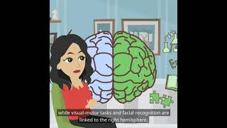 Hemispheric Lateralisation Basic Psychology Localisation of Function in the Brain [upl. by Sinclair]