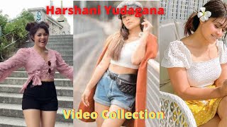 😍 බලන්නකෝ Harshani Yudagana  Harshi  New Tik Tok Hot Video Collection  SL Funz [upl. by Dannel]