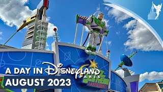 📅 A day in Disneyland Paris August 2023 [upl. by Ynots953]