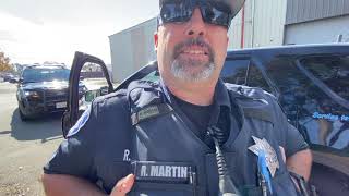 THIS OFFICER NEEDS TO BE FIRED ANTIOCH POLICE FIRST AMENDMENT FAIL [upl. by Gerri]