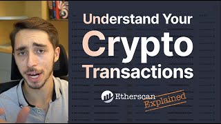 Understanding Your Crypto Transactions For Beginners  Using Etherscan [upl. by Lenore732]