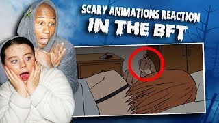 REACTING TO SCARY ANIMATIONS Do Not Watch Before Bed [upl. by Christoph615]