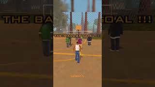 Grove Street Vs Ballas Gang Futebol No GTA San Andreas gtasanandreas shorts Bj [upl. by Wojak163]