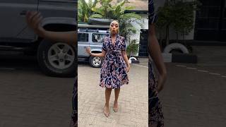 Stunning Mini wrap dress  Ankara Kitenge Mini Wrap ankara fashion kitenge viral [upl. by Halullat]