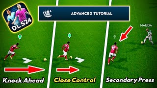 DLS 24  NEW Advanced Skills Tutorial  Dream League Soccer 2024 [upl. by Nnairahs485]