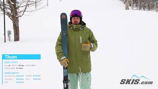 Thoms ReviewBlizzard Brahma 82 Skis 2022Skiscom [upl. by Luoar]