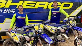 SHERCO Australia SE 300 FACTORY Pre Season Race Bike Testing with Anthony Solar [upl. by Slaby]