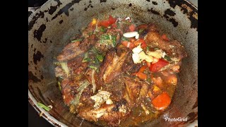 Jamaican Brown Stew Chicken Holiday Version  Jammas day 7 [upl. by Barnebas]