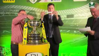 FAI Junior Cup 20162017 l Quarter Final Draw [upl. by Taite320]