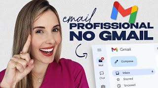 Como Usar Email Profissional No Gmail  Tutorial COMPLETO [upl. by Annig375]