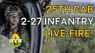 25TH CAB AND 227 INFANTRY REGIMENT LIVEFIRE EXERCISE [upl. by Sidonius453]