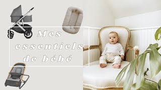 Mes essentiels de bébé allaitement dodo soins bébé sortie [upl. by Corwin]