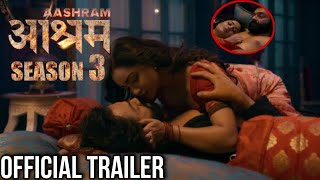 Ashram 3 Official Trailer  Release Date Announced  Bobby Deol MX Player Originals Web series 2022 [upl. by Anilem]