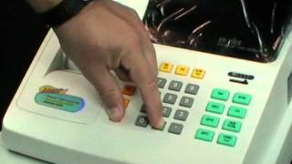 Sam4s ER150 mkII Cash register Till Installation and operation video [upl. by Nyrroc981]