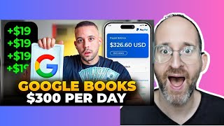 Passive Income Get Paid 326 Per Day With Google Books Using AI  REACTION [upl. by Zollie]