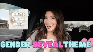 OUR GENDER REVEAL SNEAK PEEK [upl. by Neladgam]