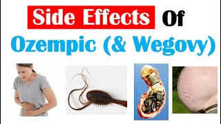 Ozempic amp Wegovy Side Effects  How They Work What They Do And Why They Cause Issues [upl. by Eberta]