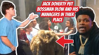 Jack got pressed by bossman dlow and his managers and he put them in thier place [upl. by Einnil]