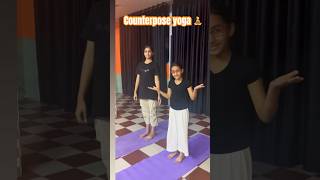 Yoga counterpose karne chahiye🧘‍♀️ shortvideo [upl. by Stargell]