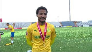 Absa Premiership  Mamelodi Sundowns v Black Leopards  Postmatch interview with Rivaldo Coetzee [upl. by Layney]