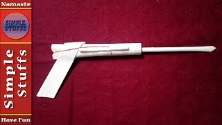 How To Make a Gun From Paper That Shoots [upl. by Ztnarf]